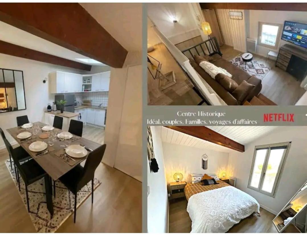 Le Loft Berbere - Ideal Couples, Familles, Business - Centre Historique, Wifi , Netflix Niort Kültér fotó